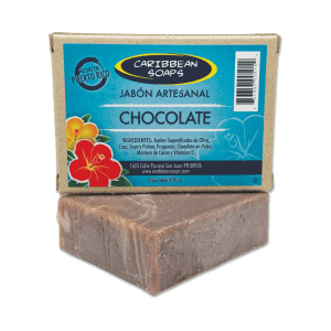 Handmade Caribbean Soaps chocolate soap with natural cocoa butter. For chocolate lovers! This soap will leave the skin sooo smooth! Enriched with cocoa butter. Great for moisturizing dry skin. Made in Puerto Rico Full size 4.25 oz. bar